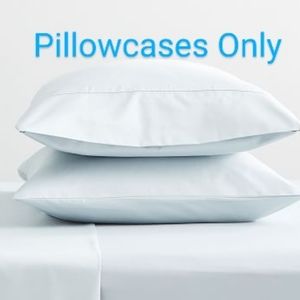 Pottery Barn Pearl Blue 700-Thread-Count Pillowcases, Set of 2 Brand New